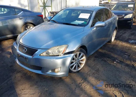 2009 Lexus Is 250 from USA, damaged, VIN JTHCK262495031505